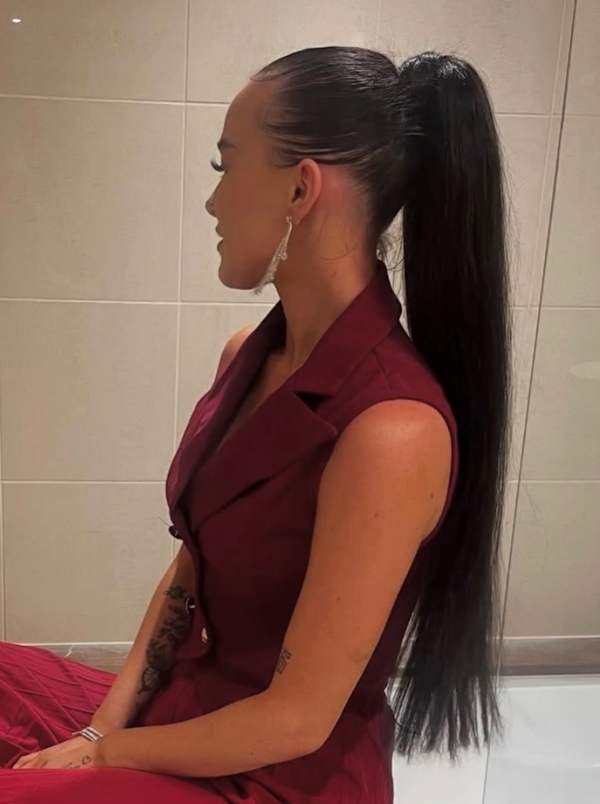 24” Ponytail - Natural Black #1B